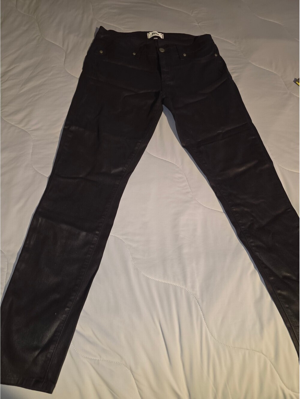 Paige jeans womens Size 30 - skinny black color - concert pants